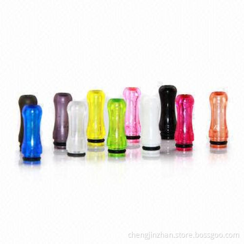 E Cigarette Accessories: Colorful Drip Tip Wtih Electronic Cigarette
